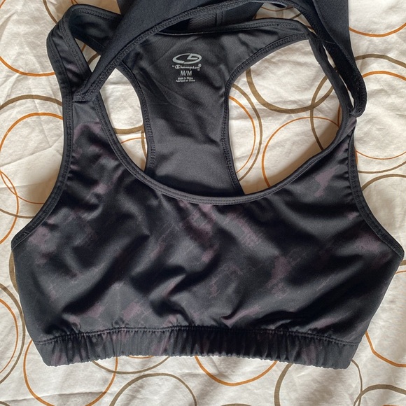 C9 by CHAMPION: Activewear Tank Top with Sports Bra- Black & Gray Sz M - Picture 3 of 7